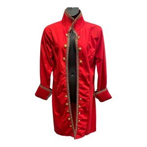 Rubie's Pirate Captain Costume Red Jacket ONLY One Size Captain Hook Disney
